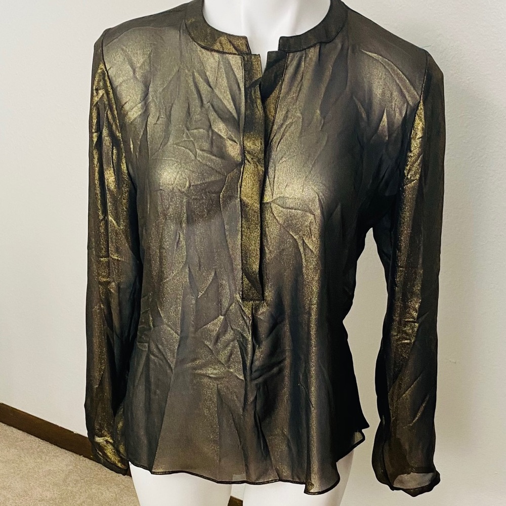JENNIFER LOPEZ SEE-THROUGH BLOUSE Women's Top